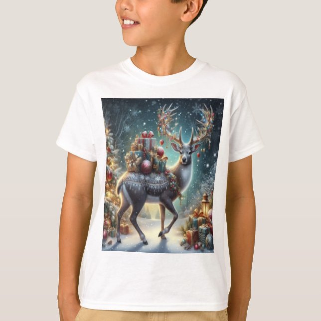 Camiseta presentes de Natal (Frente)