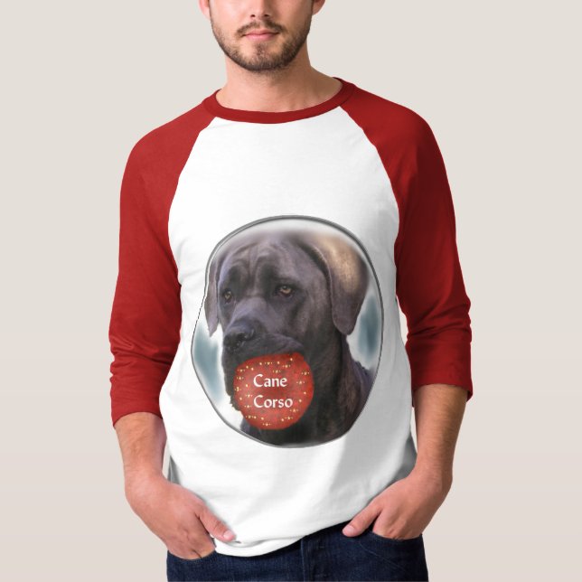 Camiseta Presentes de Natal Cane Corso (Frente)