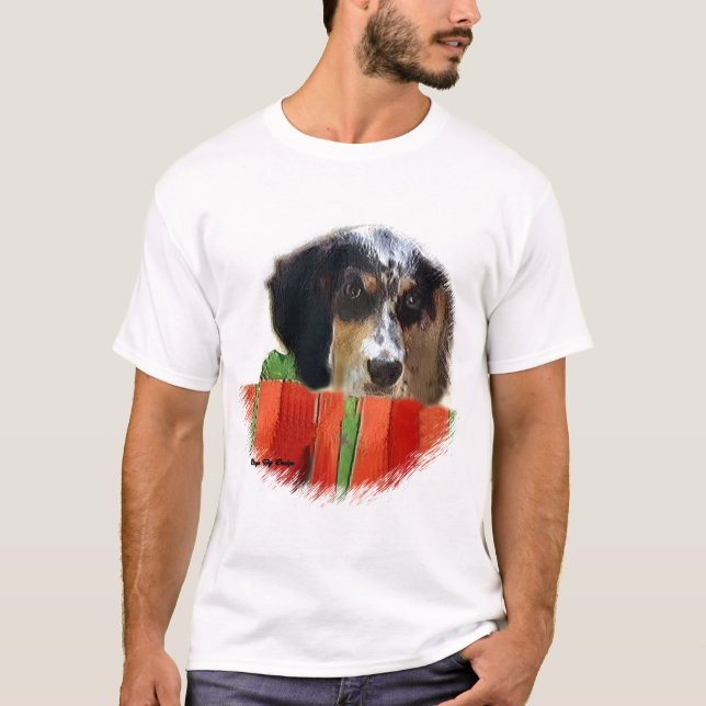 Camiseta Presentes de Natal do Setter Inglês (Frente)