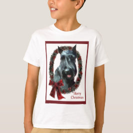 Camiseta Presentes de Natal Giant Schnauzer