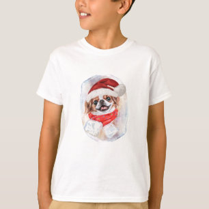 Camiseta Presentes De Natal No Chin Japonês Para Alojadores