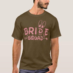 Camiseta Presentes de Noiva Esquadra de Noivas Damas de Hon