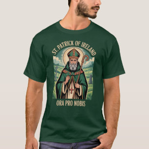 Camiseta Presentes de Oração de São Patrício da Irlanda par