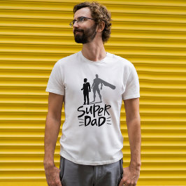 Camiseta Presentes de pais para Pai | Super Pai | Dia dos P