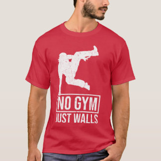 Camiseta Presentes de Parkour Esportes de Parkour presentes