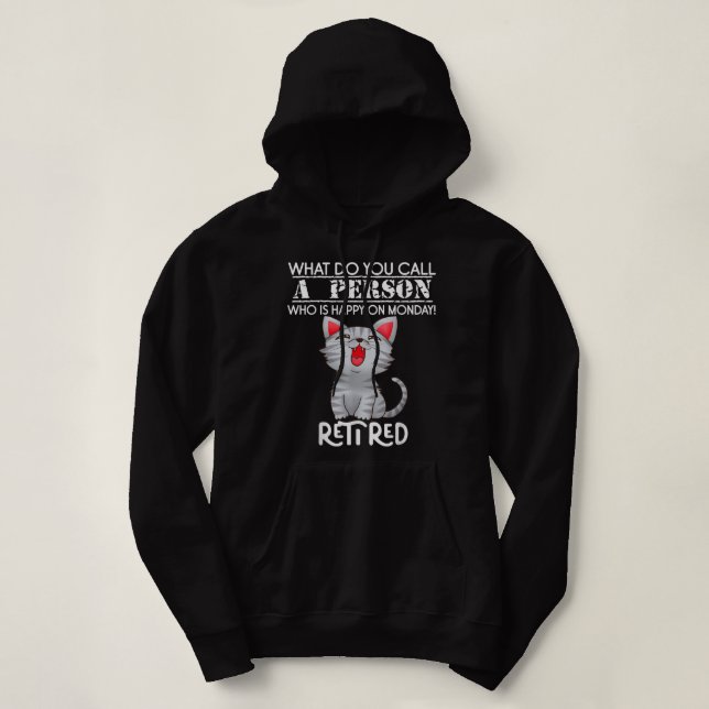 Camiseta Presentes De Peça De Aposentação De Gato Reformado (Frente do Design)