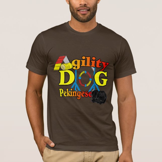 Camiseta Presentes de Pekingese_Agilidade (Frente)