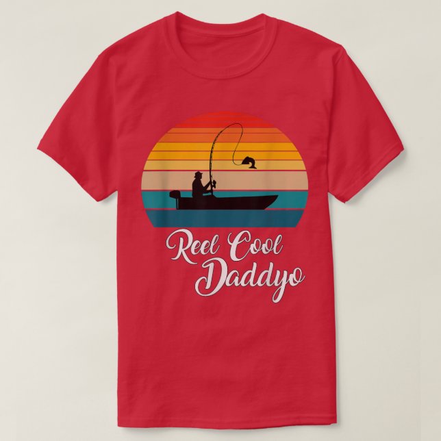 Camiseta Presentes de pesca de Daddyo Legal (Frente do Design)