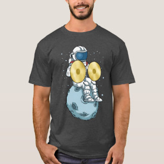 Camiseta Presentes de Pratos para Homens Banda Marcial Músi