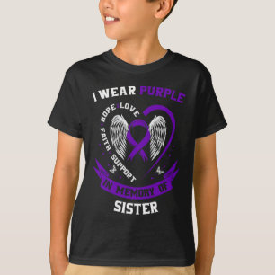Camiseta Presentes de produtos de sensibilização para o Cân