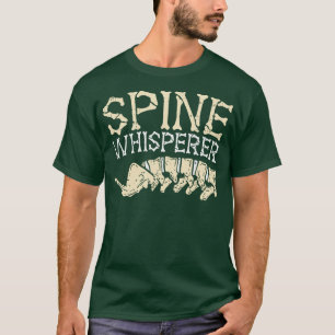 Camiseta Presentes de quiroprática engraçada do Spine Whisp