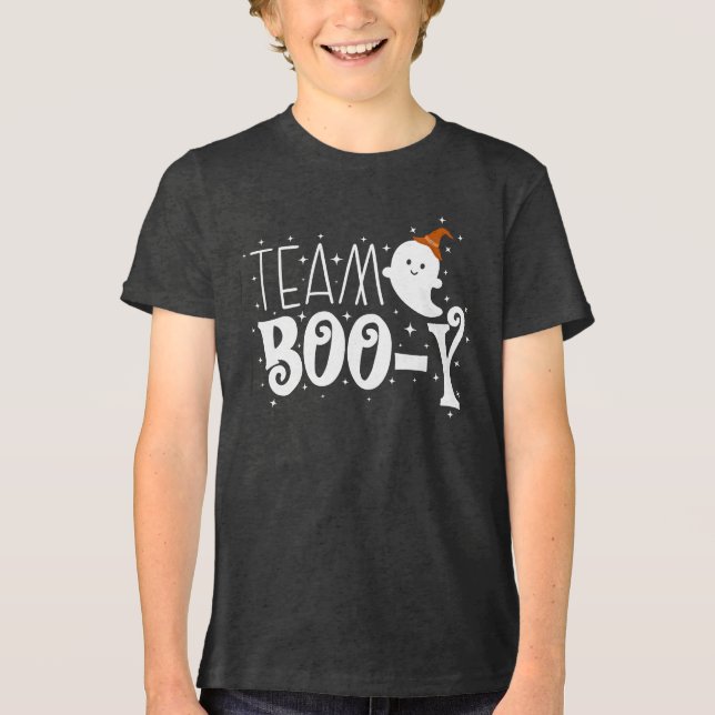 Camiseta Presentes de Revelação de Gênero do Halloween de O (Frente)