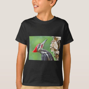 Camiseta Presentes de Roupas com Perfil de Pica-Pau-Grande 