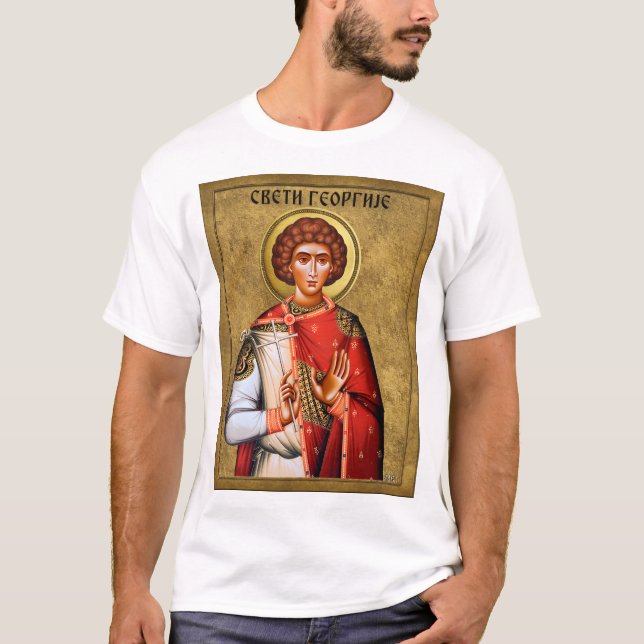 Camiseta Presentes de São Jorge, São Jorge srb (Frente)