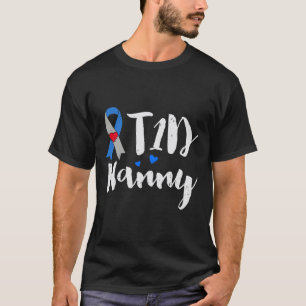 Camiseta Presentes de Sensibilização para a Diabetes Tipo 1