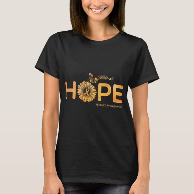 Camiseta Presentes de Sensibilização para a Esclerose Múlti (Frente)