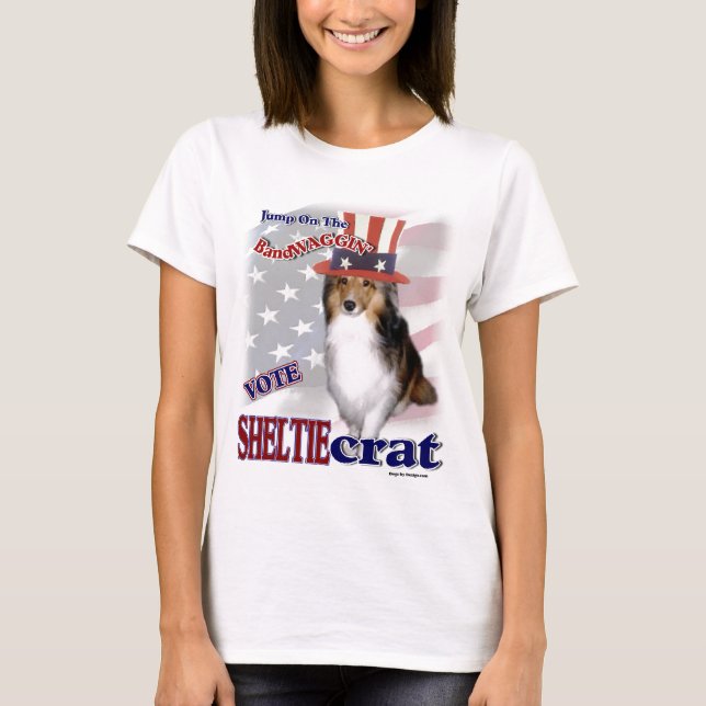 Camiseta Presentes de SHETLAND SHEEPDOG (Frente)