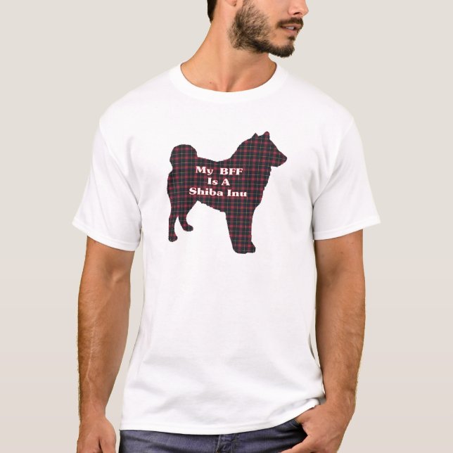 Camiseta Presentes de Shiba Inu BFF (Frente)