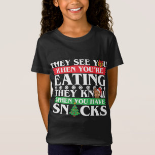 Camiseta Presentes de sobra de Cão - Yorkie Natal