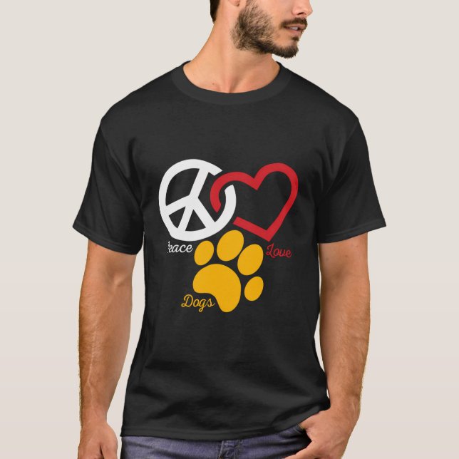 Camiseta Presentes De Sobrelotação De Cães - Impressão De P (Frente)