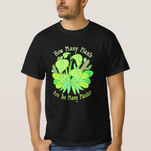 Camiseta Presentes De Sobremesas Da Fábrica De Jardinagem