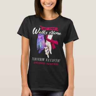 Camiseta Presentes de Suporte da Fita de Sensibilização par