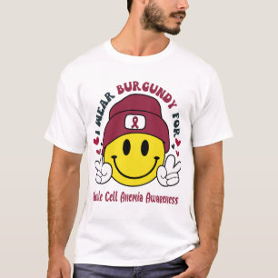Camiseta Presentes de Suporte da Fita de Sensibilização por