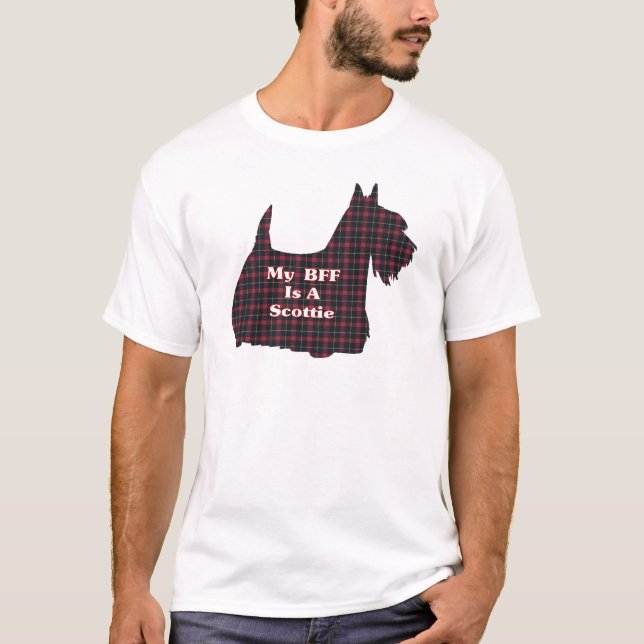 Camiseta Presentes de Terrier BFF escoceses (Frente)