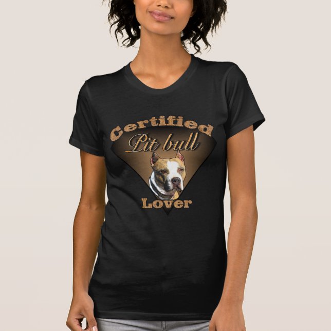 Camiseta Presentes de Terrier Bull, Bull, na América (Frente)