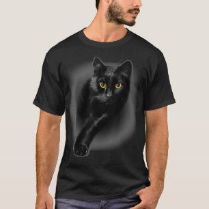 Camiseta Presentes De Teto De Gatos De Gatos Amarelos De Ga