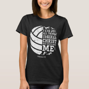 Camiseta Presentes de vôlei adolescentes mulheres masculina
