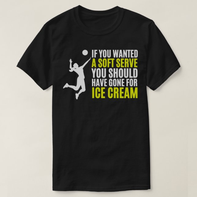 Camiseta presentes de vôlei para raparigas vôlei engraçada  (Frente do Design)