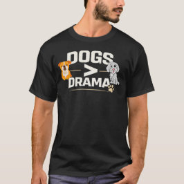 Camiseta Presentes Divertidos Para Amantes de Cães Maiores