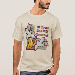 Camiseta Presentes do 60º aniversário de casamento
