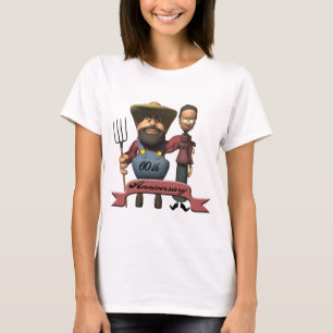 Camiseta Presentes do 60º aniversário de casamento