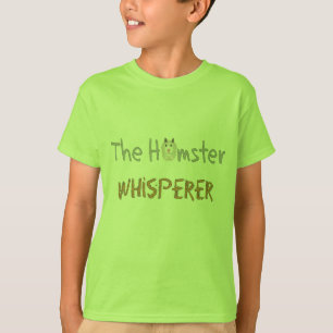Camiseta Presentes do amante do hamster "o Whisperer do