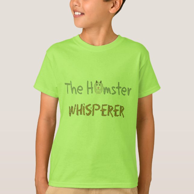 Camiseta Presentes do amante do hamster "o Whisperer do (Frente)