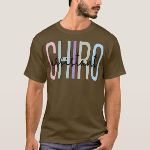 Camiseta Presentes do Assistente Chiroprático Chiropractic 