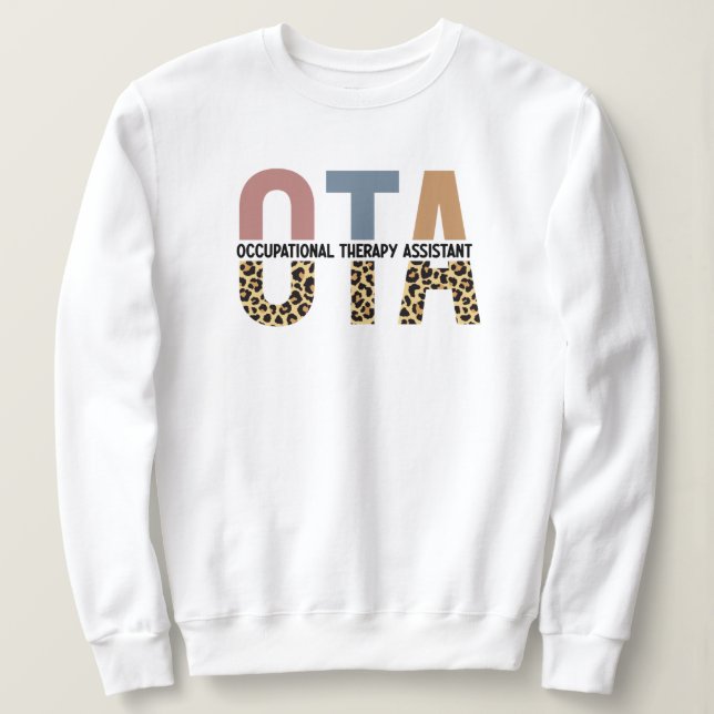 Camiseta Presentes do Assistente de Terapêutica OTA (Frente do Design)