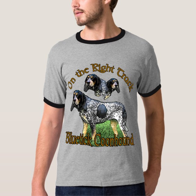 Camiseta Presentes do Bluetick Coonhound (Frente)