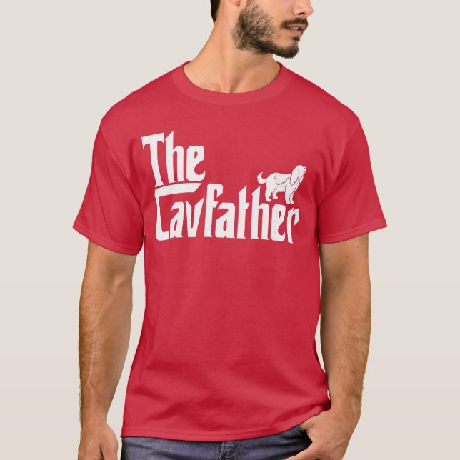 Camiseta Presentes do Cavalier King Charles Spaniel Ruby Pa (Frente)