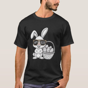 Camiseta Presentes do Coelho de Páscoa Meninos Caça ao Ovo