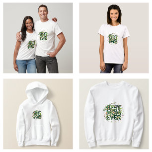 Camiseta Presentes do Dia das Mães Melhor Mamãe do Mundo