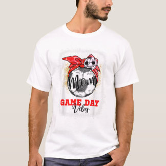 Camiseta Presentes do Dia das Mães para Mãe de Futebol