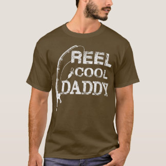 Camiseta Presentes do Dia do Pai do Pescador Legal Reel Dad