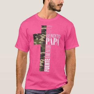 Camiseta Presentes do Dia dos Pais para Homens Cristãos Esp