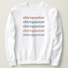 Camiseta Presentes do Esquadrão Chiro Chiropractic Retro Ch