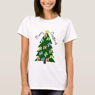 Camiseta Presentes do FELIZ NATAL da terapia da massagem