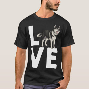 Camiseta Presentes do Husky Cão Husky Siberiano Amante do H