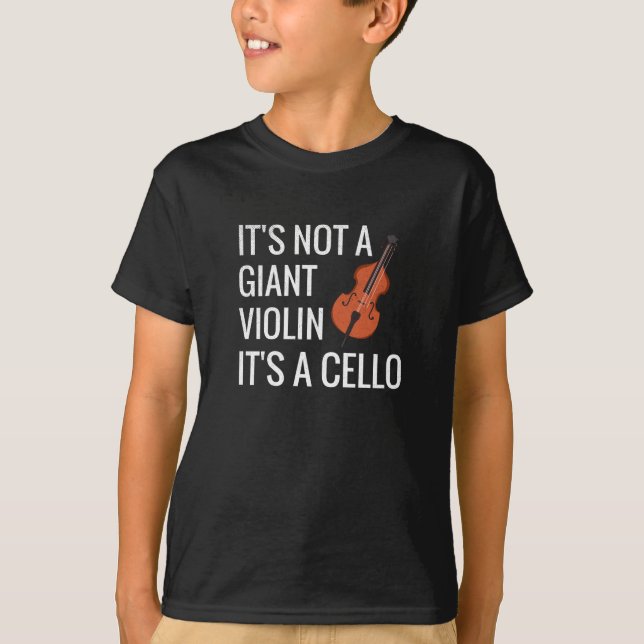 Camiseta Presentes do jogador de células| Cello Orchestra C (Frente)